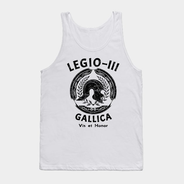 Legio 3 Gallica Tank Top by NicGrayTees